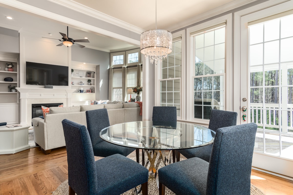 Interior of a Tulsa area home — termites can damage flooring, walls, and structural wood